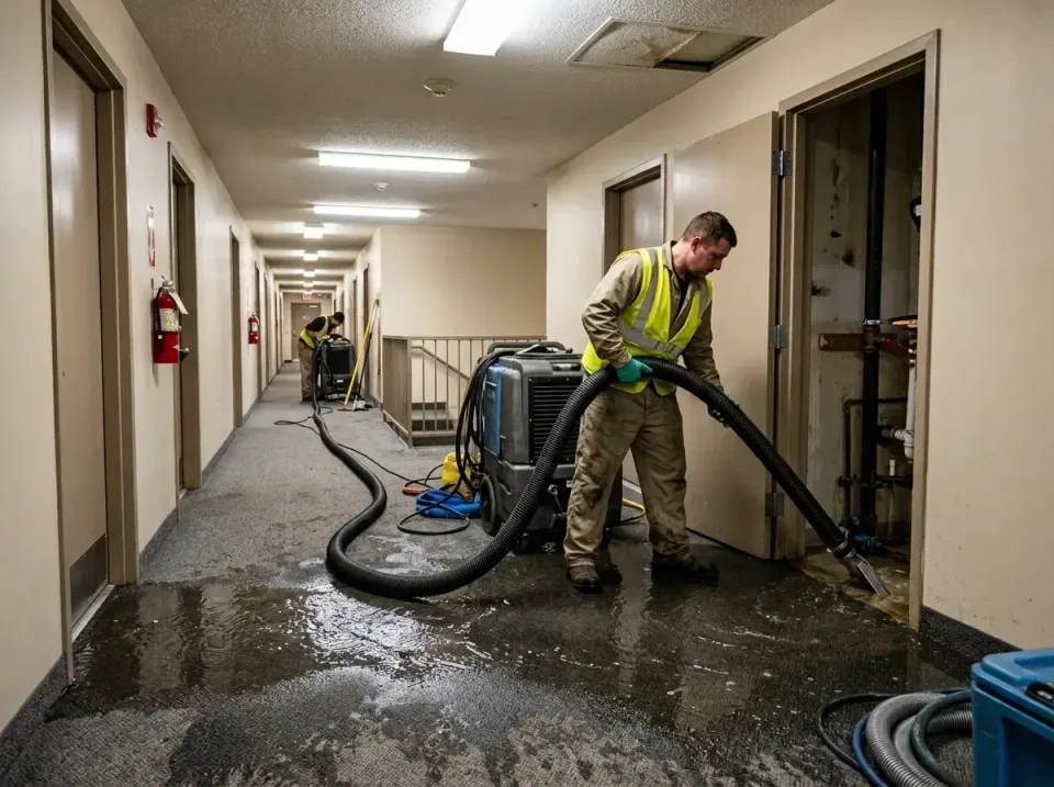 multi-unit-apartment-hallway-f-005 — frequently asked questions, Emergency Burst Pipe Water Extraction & Removal in Sachse,…